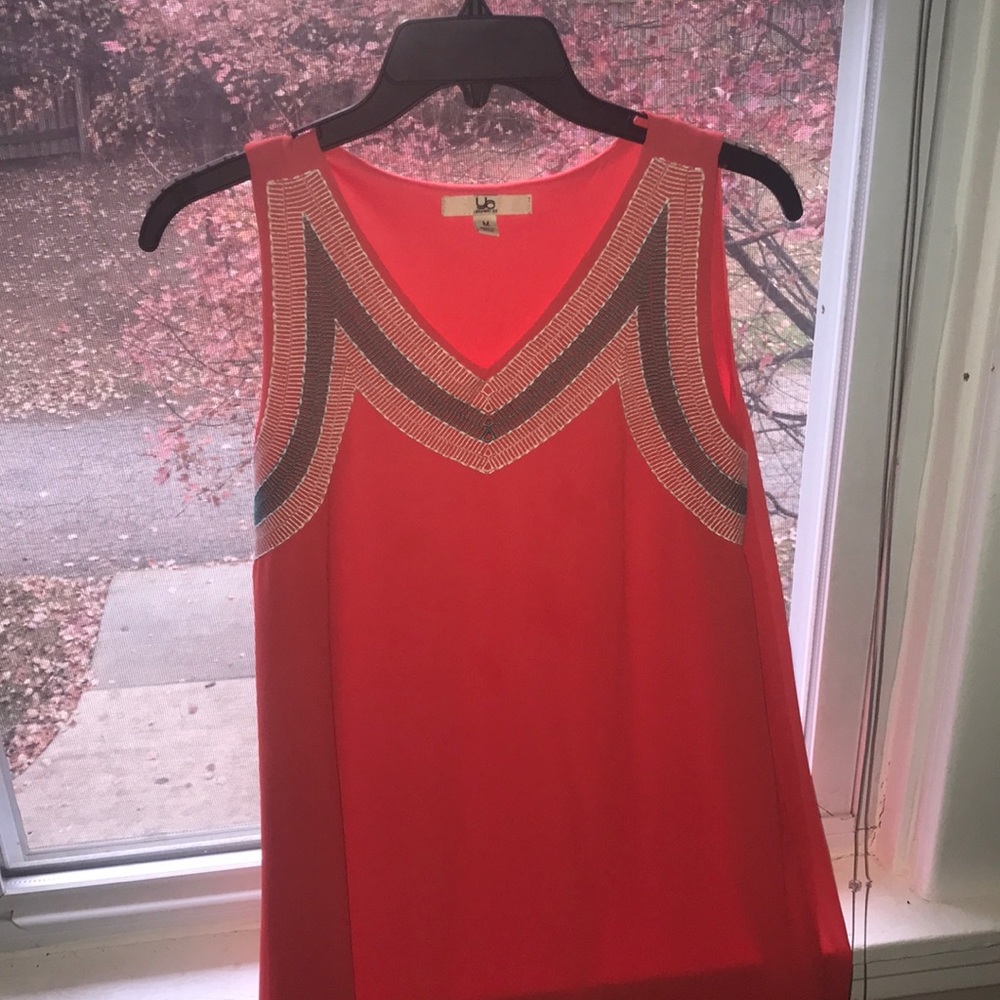Peach dress
